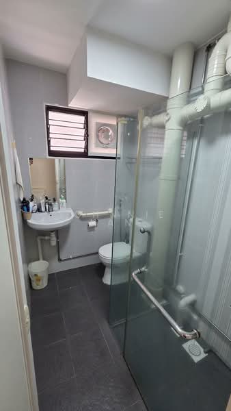 338 Clementi Avenue 2, 338 Clementi Avenue 2, Room Rental, 200 sqft, HDB Flat For Rent, by Johnnie Han, 500184550 - Bathroom - PropertyGuru.com.sg
