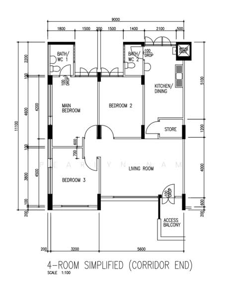 514 Hougang Avenue 10, 514 Hougang Avenue 10, 3 Bedrooms, 904 sqft, HDB Flat For Sale, by Pearlyn Nam, 500184584 - PropertyGuru.com.sg
