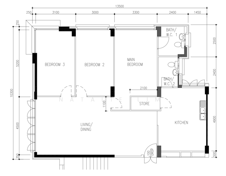 180 Pasir Ris Street 11, 180 Pasir Ris Street 11, 3 Bedrooms, 1,323 sqft, HDB Flat For Sale, by Natalie Lim, 500184588 - PropertyGuru.com.sg