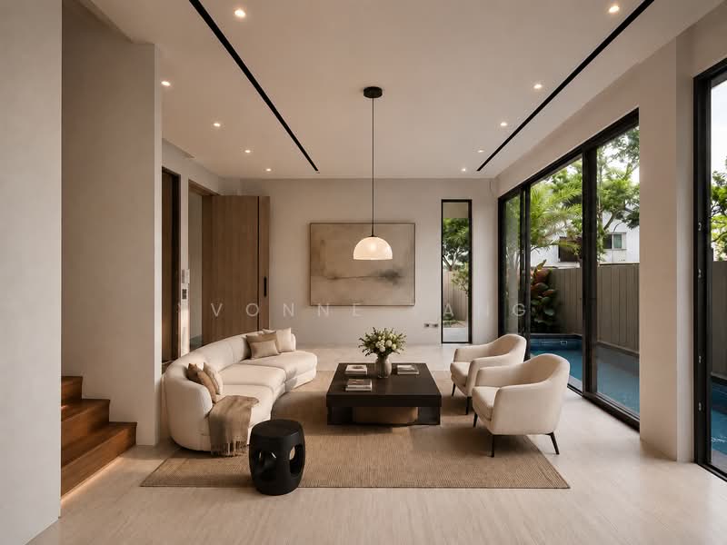 ❤️ Hillcrest / Watten Estate ❤️ BRAND NEW Semi-D ❤️ 1km NYPS, Hillcrest Road, 5 Bedrooms, 6,765 sqft, Semi-Detached House For Sale, by Yvonne Tang, 500184597 - Living Room - PropertyGuru.com.sg