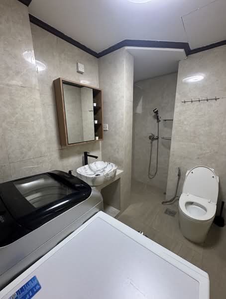 Eastpoint Green, 1 Simei Street 3, Room Rental, 150 sqft, Condominium For Rent, by Ng Kang Seng, 500184618 - Bathroom - PropertyGuru.com.sg