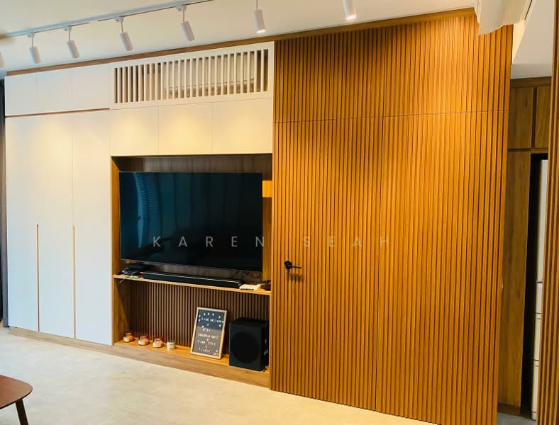 Waterbank at Dakota, 25 Dakota Crescent, 2 Bedrooms, 1,421 sqft, Condominium For Sale, by Karen Seah, 500184625 - Living Room - PropertyGuru.com.sg