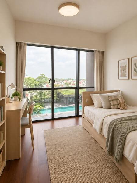 Lentor Modern, Lentor Central, Mandai / Upper Thomson, 2 Bedrooms, 732 sqft, Condominium For Rent, by Eugene Lum, 500184630 - Bedroom - PropertyGuru.com.sg