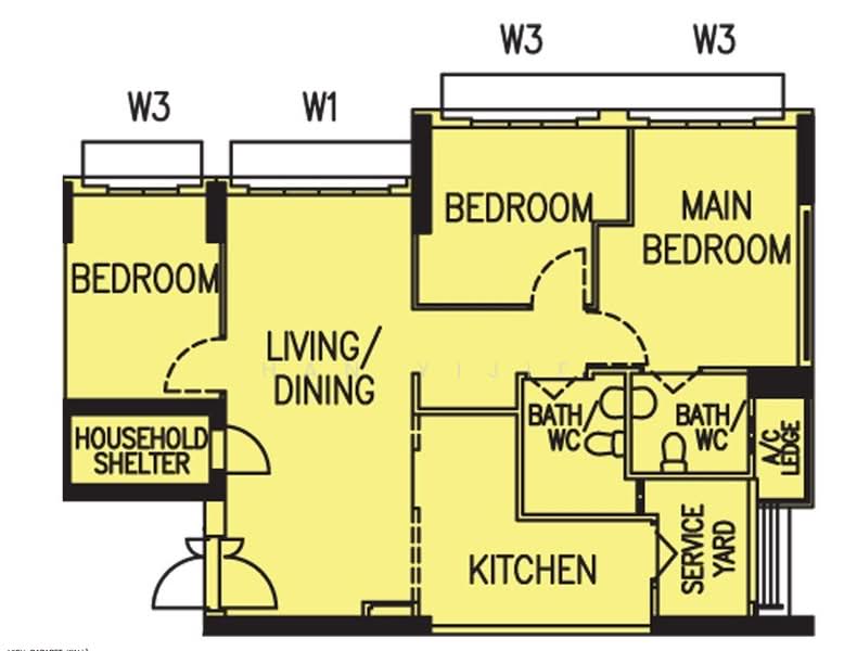 415C Northshore Drive, 415C Northshore Drive, 3 Bedrooms, 1,012 sqft, HDB Flat For Sale, by Han Yijie, 500184640 - PropertyGuru.com.sg