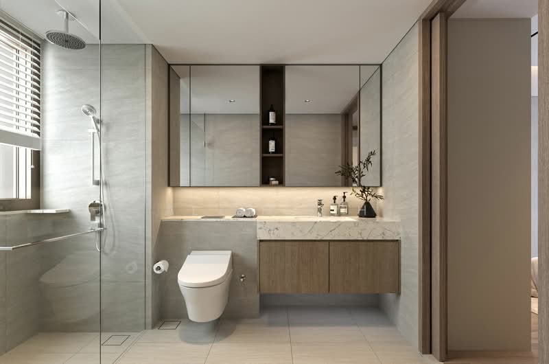 Hillhaven, 5 Hillview Rise, 2 Bedrooms, 797 sqft, Condominium For Sale, by Alvin Tyh, 500184652 - Bathroom - PropertyGuru.com.sg