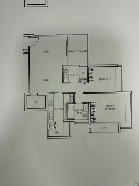 The Trizon, 8 Ridgewood Close, 2 Bedrooms, 1,012 sqft, Condominium For Rent, by Dolly Lian, 500184655 - PropertyGuru.com.sg