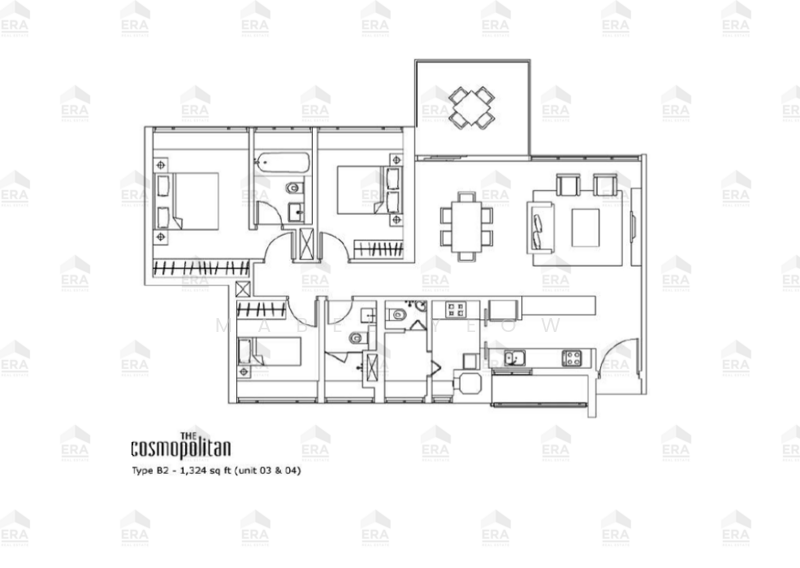 The Cosmopolitan, 200 Kim Seng Road, 2 Bedrooms, 1,324 sqft, Condominium For Rent, by Mabel Yeow, 500184715 - PropertyGuru.com.sg