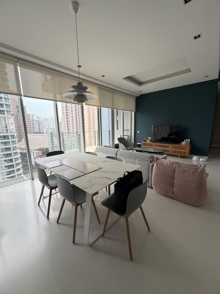 The Cosmopolitan, 200 Kim Seng Road, 2 Bedrooms, 1,324 sqft, Condominium For Rent, by Mabel Yeow, 500184715 - Living Room - PropertyGuru.com.sg