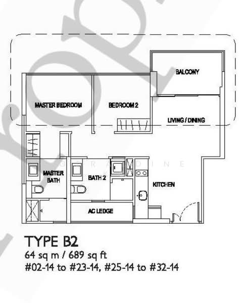 J Gateway, 2 Gateway Drive, 2 Bedrooms, 689 sqft, Condominium For Rent, by Geraldine Koh, 500184721 - PropertyGuru.com.sg