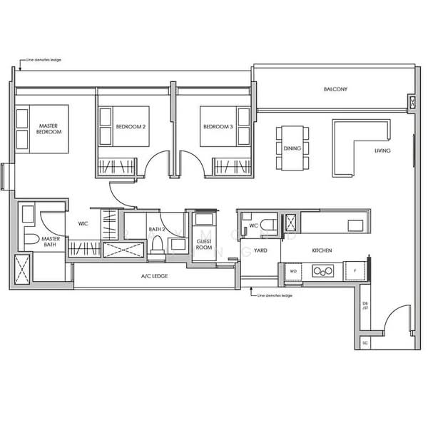 Pasir Ris 8, 8 Pasir Ris Drive 8, 3 Bedrooms, 1,302 sqft, Apartment For Rent, by Raymond Ding, 500184757 - PropertyGuru.com.sg