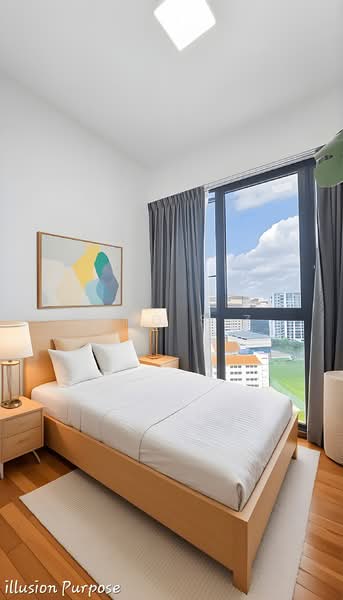 Botanique at Bartley, 223 Upper Paya Lebar Road, 2 Bedrooms, 657 sqft, Condominium For Rent, by Ding S.Z, 500184761 - Common Bedroom - PropertyGuru.com.sg