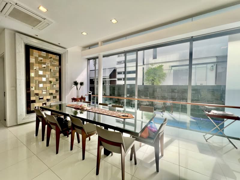 Braddell Heights Estate, Matlock Rise, 7 Bedrooms, 6,000 sqft, Bungalow House For Sale, by Clare Loh 卢煜婕, 500184777 - Dining Room - PropertyGuru.com.sg