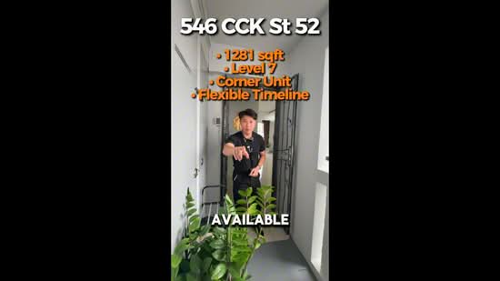 546 Choa Chu Kang Street 52, 546 Choa Chu Kang Street 52, 4 Bedrooms, 1,281 sqft, HDB Flat For Sale, by Joel Leong Foo Shun, 500184778 - PropertyGuru.com.sg