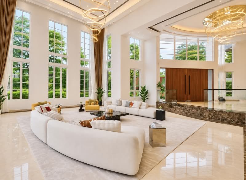 89*666882 Residence in Singapore’s Prestigious Embassy District, , 7 Bedrooms, 15,000 sqft, Good Class Bungalow For Rent, by Clare Loh 卢煜婕, 500184791 - Living Room - PropertyGuru.com.sg
