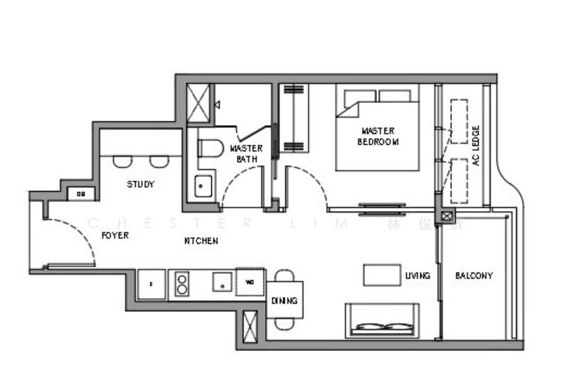 Vela Bay, Bayshore Road, 1 Bedroom, 484 sqft, Condominium For Sale, by Chester Lim 林俊贤, 500184812 - PropertyGuru.com.sg