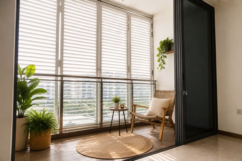 Watertown, 69 Punggol Central, 1 Bedroom, 581 sqft, Condominium For Sale, by Nicholas Woon, 500184824 - Balcony - PropertyGuru.com.sg