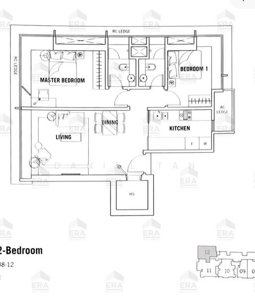 Southbank, 881 North Bridge Road, 2 Bedrooms, 904 sqft, Condominium For Rent, by Daniel Tan, 500184826 - PropertyGuru.com.sg