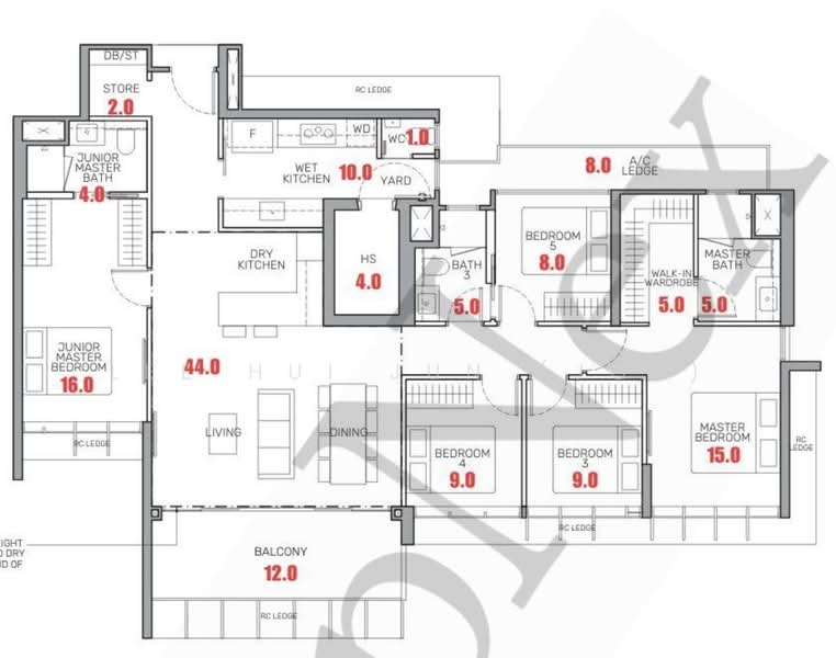 Move In! TOP in 3 Months, Mins to MRT, , 5 Bedrooms, 1,690 sqft, Condominium For Sale, by Lee Hui Jun (Joy), 500184844 - PropertyGuru.com.sg