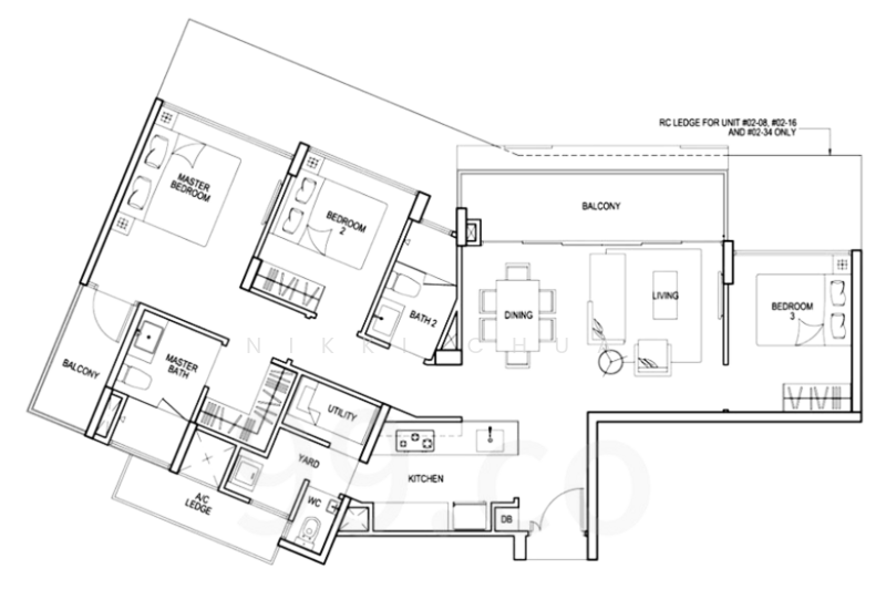 River Isles, Punggol Central, 3 Bedrooms, 1,141 sqft, Condominium For Sale, by Nikki Chua, 500184866 - PropertyGuru.com.sg