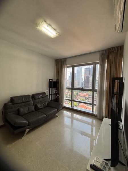 The Clift, 21 McCallum Street, 1 Bedroom, 549 sqft, Apartment For Rent, by Colin Choong, 500184871 - Living Room - PropertyGuru.com.sg