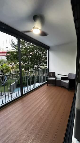 Waterbay, 47 Edgefield Plains, 3 Bedrooms, 1,098 sqft, Executive Condominium For Sale, by Shawn Wang, 500184878 - Balcony - PropertyGuru.com.sg