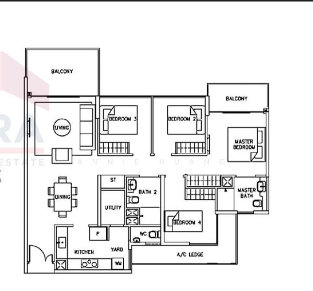 Ripple Bay, 4 Pasir Ris Link, 4 Bedrooms, 1,291 sqft, Condominium For Rent, by Annie Huang, 500184886 - PropertyGuru.com.sg