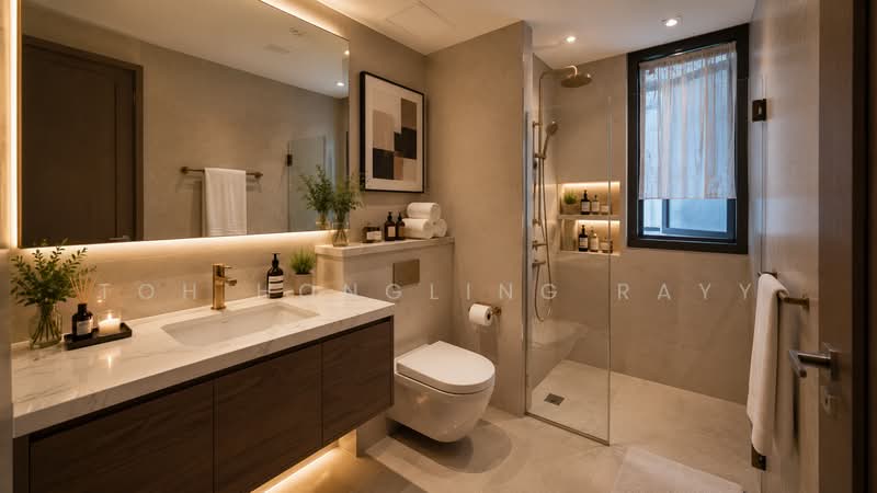 Signature At Yishun, 29 Yishun Street 51, 2 Bedrooms, 775 sqft, Executive Condominium For Sale, by Toh HongLing Rayy, 500184898 - Bathroom - PropertyGuru.com.sg