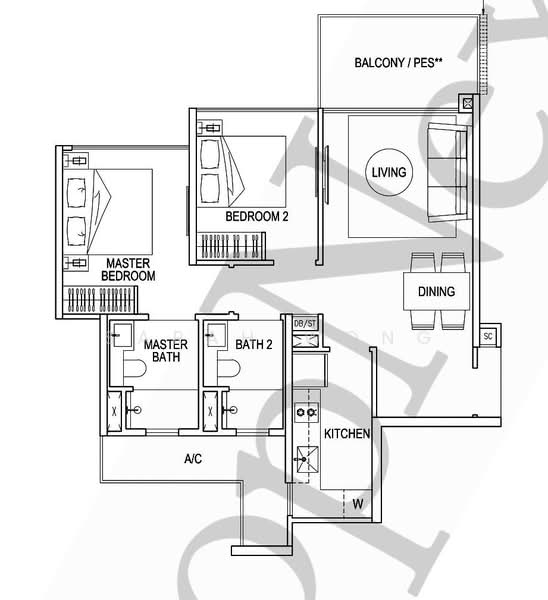 Signature At Yishun, 25 Yishun Street 51, 2 Bedrooms, 775 sqft, Executive Condominium For Sale, by Sarah Wong, 500184958 - PropertyGuru.com.sg