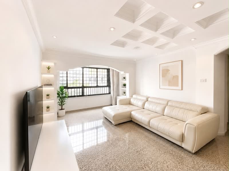 536 Woodlands Drive 14, 536 Woodlands Drive 14, 3 Bedrooms, 1,345 sqft, HDB Flat For Sale, by John Lee, 500184964 - Living Room - PropertyGuru.com.sg