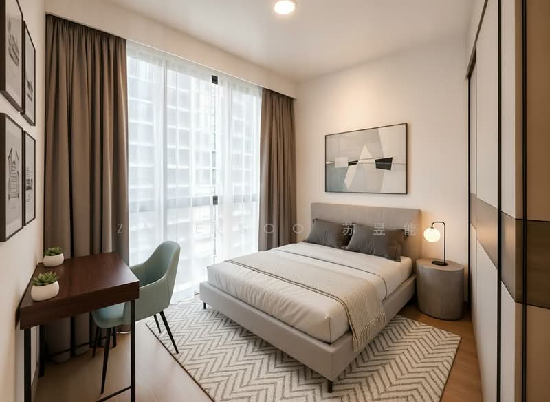 The Tapestry, 51 Tampines Street 86, 2 Bedrooms, 603 sqft, Condominium For Rent, by Zane Soo 苏昱能, 500185040 - Bedroom - PropertyGuru.com.sg