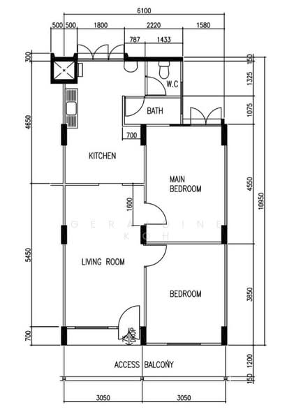305 Serangoon Avenue 2, 305 Serangoon Avenue 2, 2 Bedrooms, 645 sqft, HDB Flat For Sale, by Geraldine Koh, 500185043 - PropertyGuru.com.sg