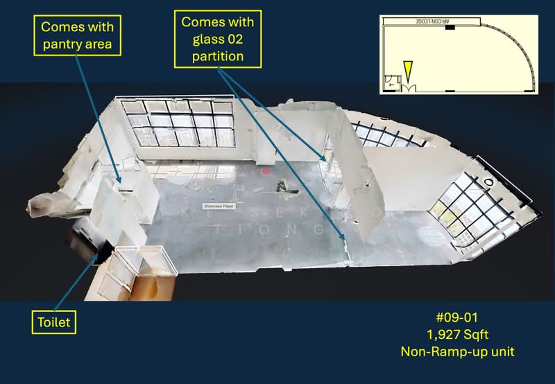 HH @ Kallang, 55 Kallang Pudding Road, 1,927 sqft, Light Industrial (B1) For Rent, by Mike Sek Kok Tiong, 500185052 - Interior - CommercialGuru.com.sg