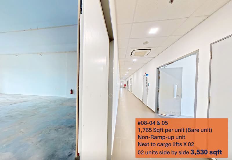 HH @ Kallang, 55 Kallang Pudding Road, 1,927 sqft, Light Industrial (B1) For Rent, by Mike Sek Kok Tiong, 500185052 - Corridor - CommercialGuru.com.sg