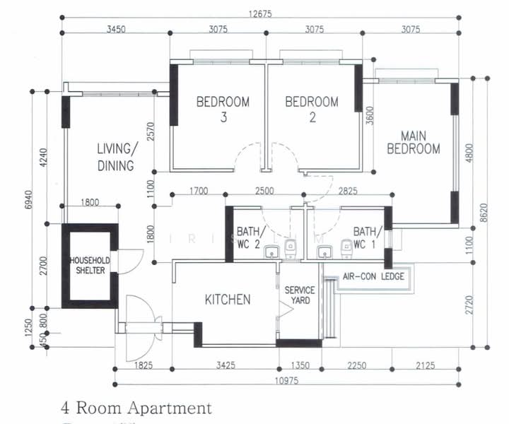 187B Fengshan GreenVille, 187B Bedok North Street 4, Bedok North Street 4, 3 Bedrooms, 1,001 sqft, HDB Flat For Sale, by Iris Lim, 500185085 - PropertyGuru.com.sg
