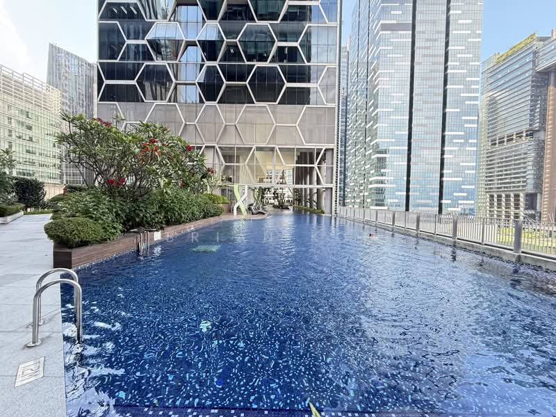 V on Shenton, 5A Shenton Way, 2 Bedrooms, 1,098 sqft, Condominium For Rent, by Brian Koh, 500185092 - Lap pool & Aqua Gym - PropertyGuru.com.sg