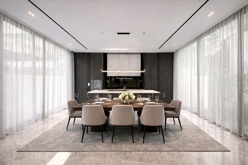 Brand New FREEHOLD Detached | Pool, Lift & Basement | 7+1 Bedrooms, , 7 Bedrooms, 10,200 sqft, Detached House For Sale, by Juliana Tse, 500185095 - Dining Room - PropertyGuru.com.sg