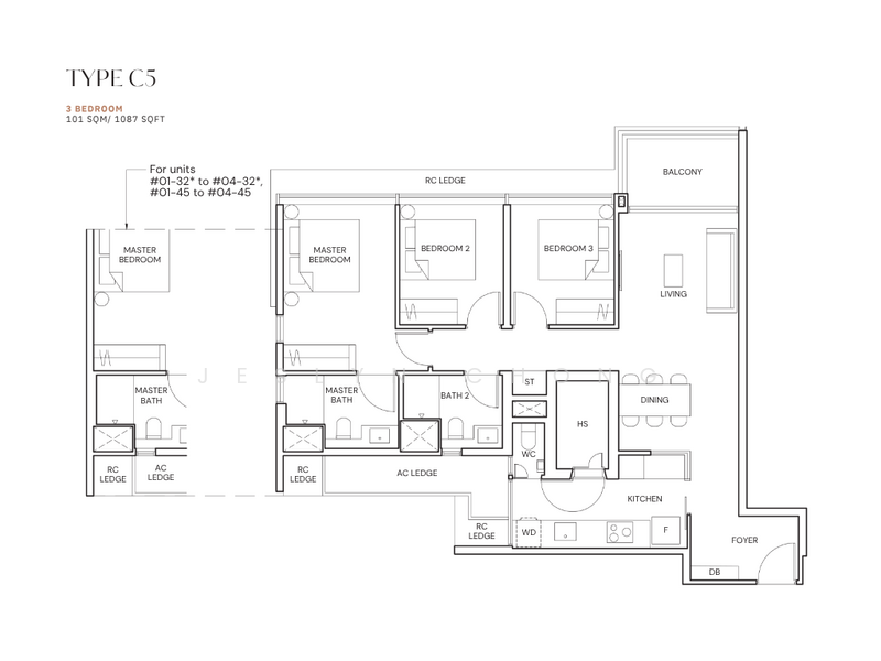 Terra Hill, 18 Yew Siang Road, 3 Bedrooms, 969 sqft, Condominium For Sale, by Jeslyn Chong, 500185116 - PropertyGuru.com.sg