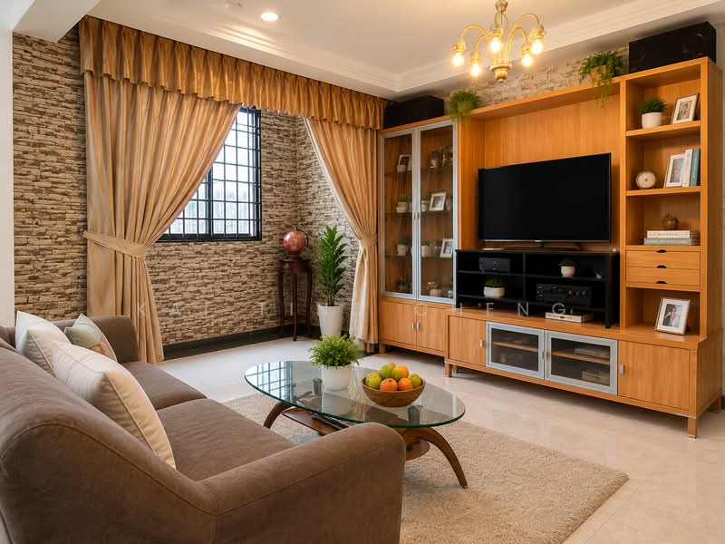 928 Hougang Street 91, 928 Hougang Street 91, 3 Bedrooms, 1,291 sqft, HDB Flat For Sale, by Kai Ting Cheng, 500185117 - Living Room - PropertyGuru.com.sg