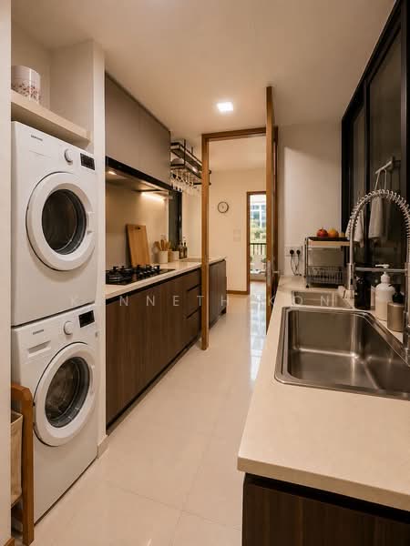 8 @ Woodleigh, 2 Woodleigh Close, 3 Bedrooms, 1,098 sqft, Condominium For Rent, by Kenneth Kon, 500185131 - Kitchen - PropertyGuru.com.sg