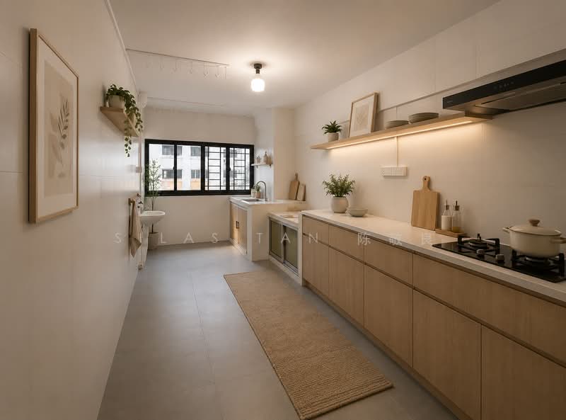 61 Telok Blangah Heights, 61 Telok Blangah Heights, 3 Bedrooms, 872 sqft, HDB Flat For Sale, by Silas Tan 陈敬良, 500185138 - Kitchen - PropertyGuru.com.sg