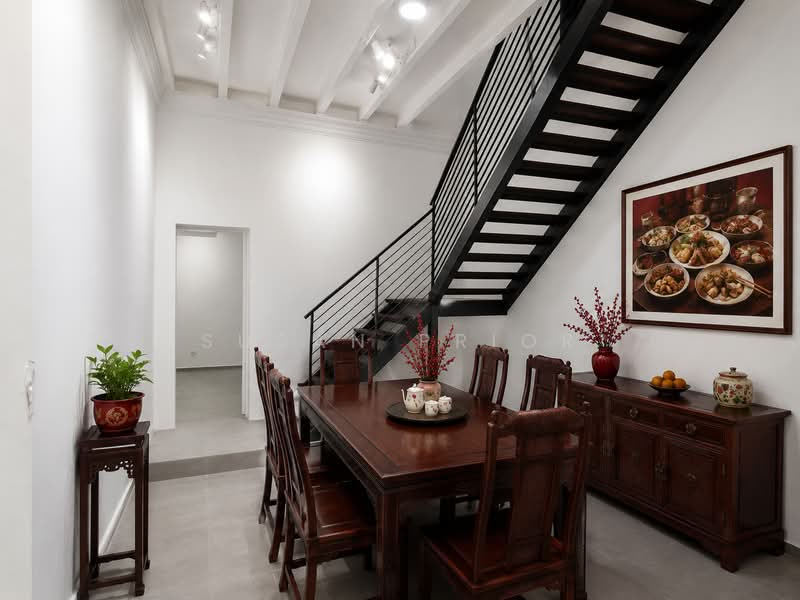 Traditional Geylang 4 Bed, Geylang Road Conservation House, 4 Bedrooms, 2,400 sqft, Conservation House For Rent, by Susan Prior, 500185144 - Dining Room - PropertyGuru.com.sg