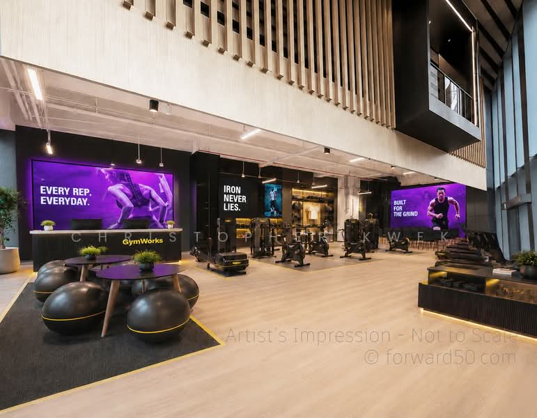 Keppel South Central, 10 Hoe Chiang Road, Chinatown / Tanjong Pagar, 2,822 sqft, Other Retail For Rent, by Christopher Kwek, 500185180 - Gym - CommercialGuru.com.sg