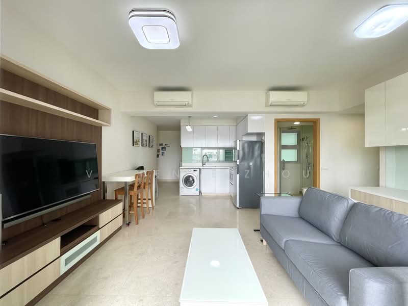 Eight Riversuites, 2 Whampoa East, 2 Bedrooms, 840 sqft, Condominium For Sale, by Vivienne Zhou, 500185193 - Living Room - PropertyGuru.com.sg