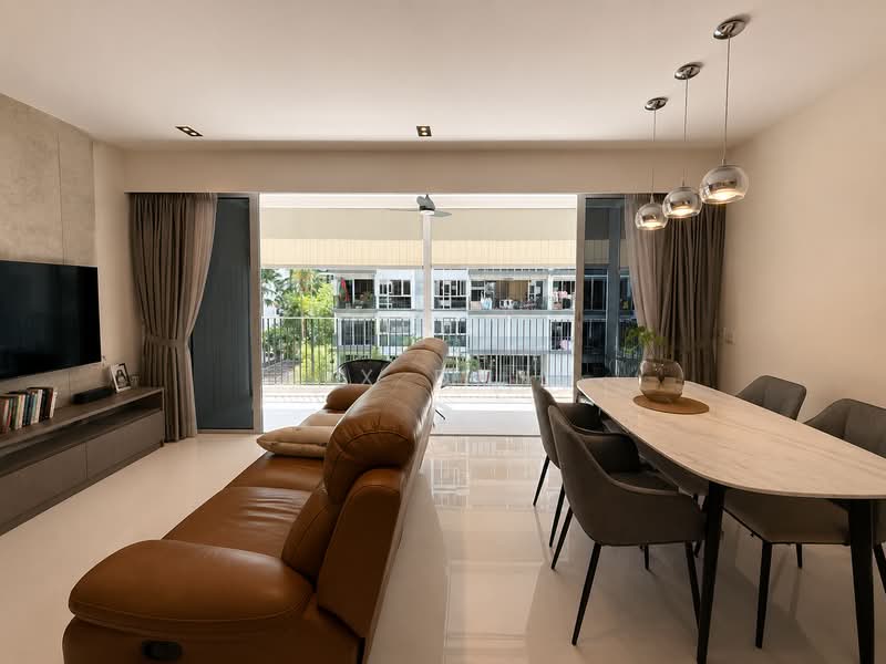Ecopolitan, 134 Punggol Walk, 3 Bedrooms, 1,216 sqft, Executive Condominium For Sale, by Nix Deng, 500185213 - Living Room - PropertyGuru.com.sg