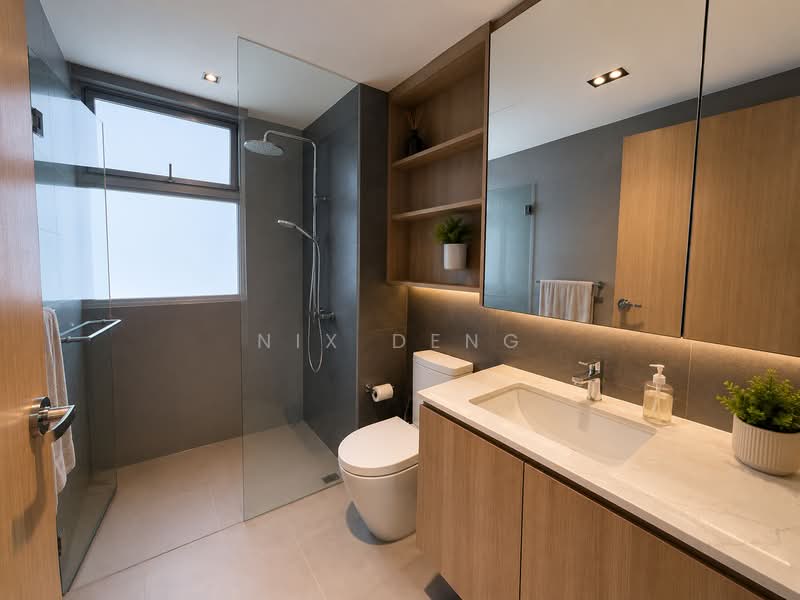 Ecopolitan, 134 Punggol Walk, 3 Bedrooms, 1,216 sqft, Executive Condominium For Sale, by Nix Deng, 500185213 - Bathroom - PropertyGuru.com.sg