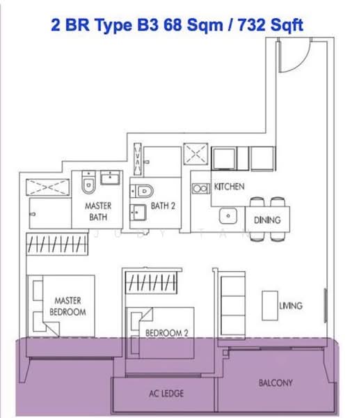 Sol Acres, 14 Choa Chu Kang Grove, 2 Bedrooms, 732 sqft, Executive Condominium For Sale, by Judy Tan, 500185261 - PropertyGuru.com.sg