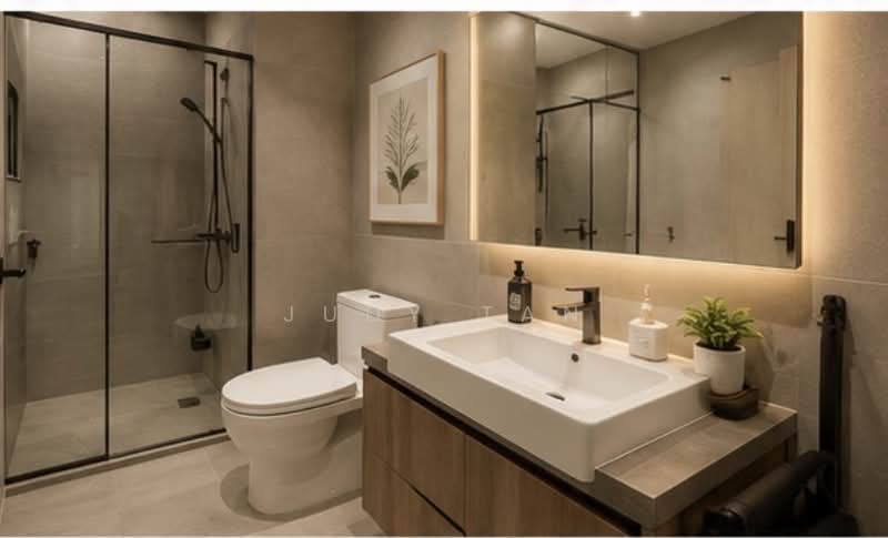 Sol Acres, 14 Choa Chu Kang Grove, 2 Bedrooms, 732 sqft, Executive Condominium For Sale, by Judy Tan, 500185261 - Bathroom - PropertyGuru.com.sg