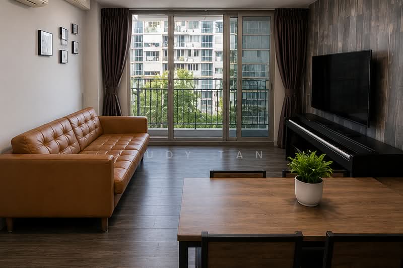 Sol Acres, 14 Choa Chu Kang Grove, 2 Bedrooms, 732 sqft, Executive Condominium For Sale, by Judy Tan, 500185261 - Living Room - PropertyGuru.com.sg