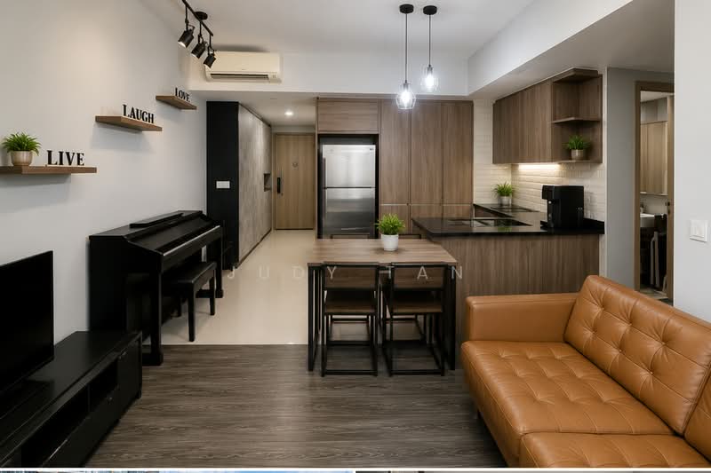 Sol Acres, 14 Choa Chu Kang Grove, 2 Bedrooms, 732 sqft, Executive Condominium For Sale, by Judy Tan, 500185261 - Living Room - PropertyGuru.com.sg