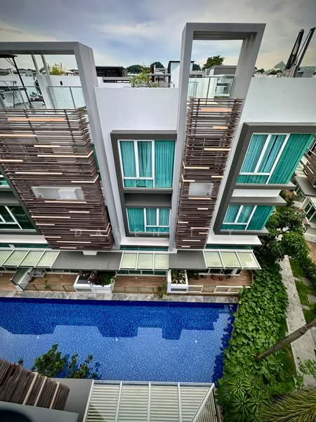 Cabana, 77 Sunrise Terrace, 4 Bedrooms, 3,122 sqft, Cluster House For Sale, by Daren Tay, 500185284 - Exterior - PropertyGuru.com.sg